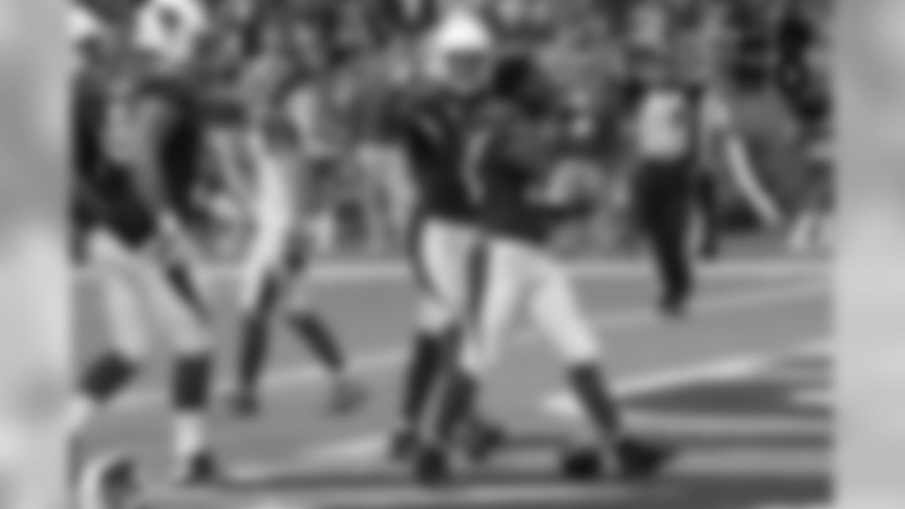 RB Chris Johnson celebrates his rushing touchdown