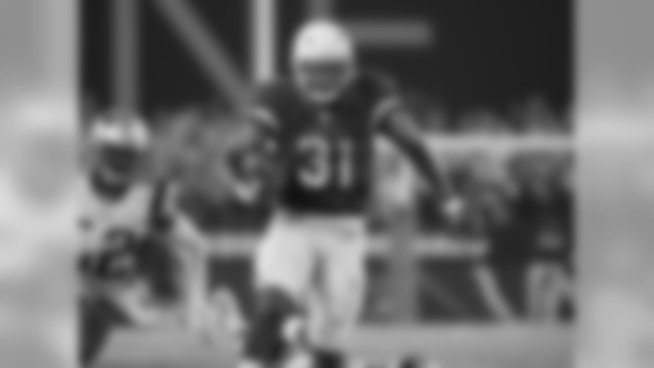 Johnson vs. the Patriots in the season opener
