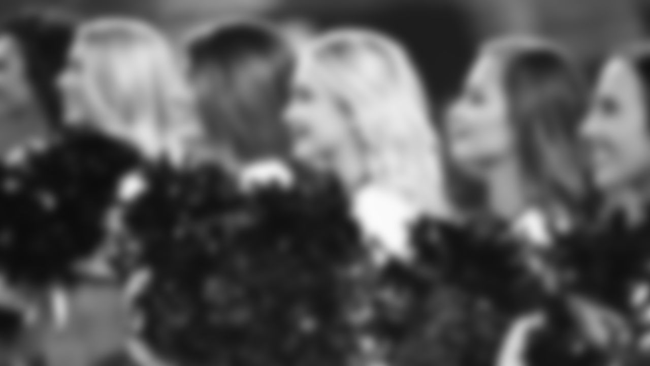Images of the Cardinals cheerleaders during Thursday's preseason opener