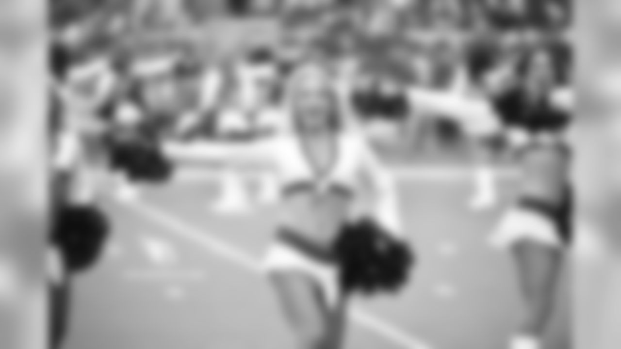 Images of the Cardinals cheerleaders during the season opener against Washington