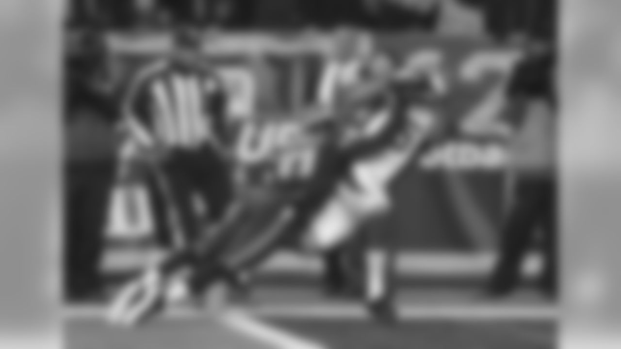 Week 16: WR Michael Floyd catches the go-ahead touchdown in the upset of the Seahawks.