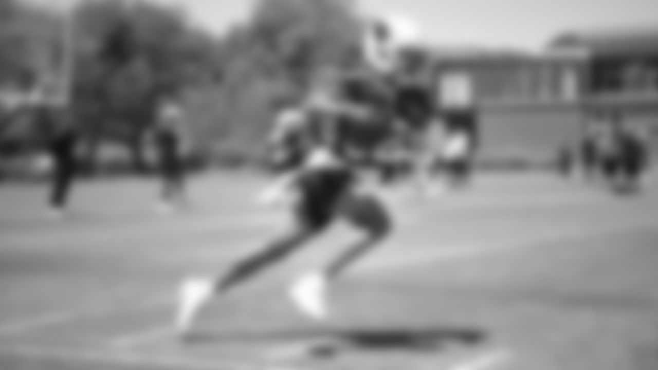 Arizona Cardinals wide receiver Andre Baccellia (82) practices during Week 2 of the OTA offseason program on Friday, June 3, 2022 in Tempe, AZ.