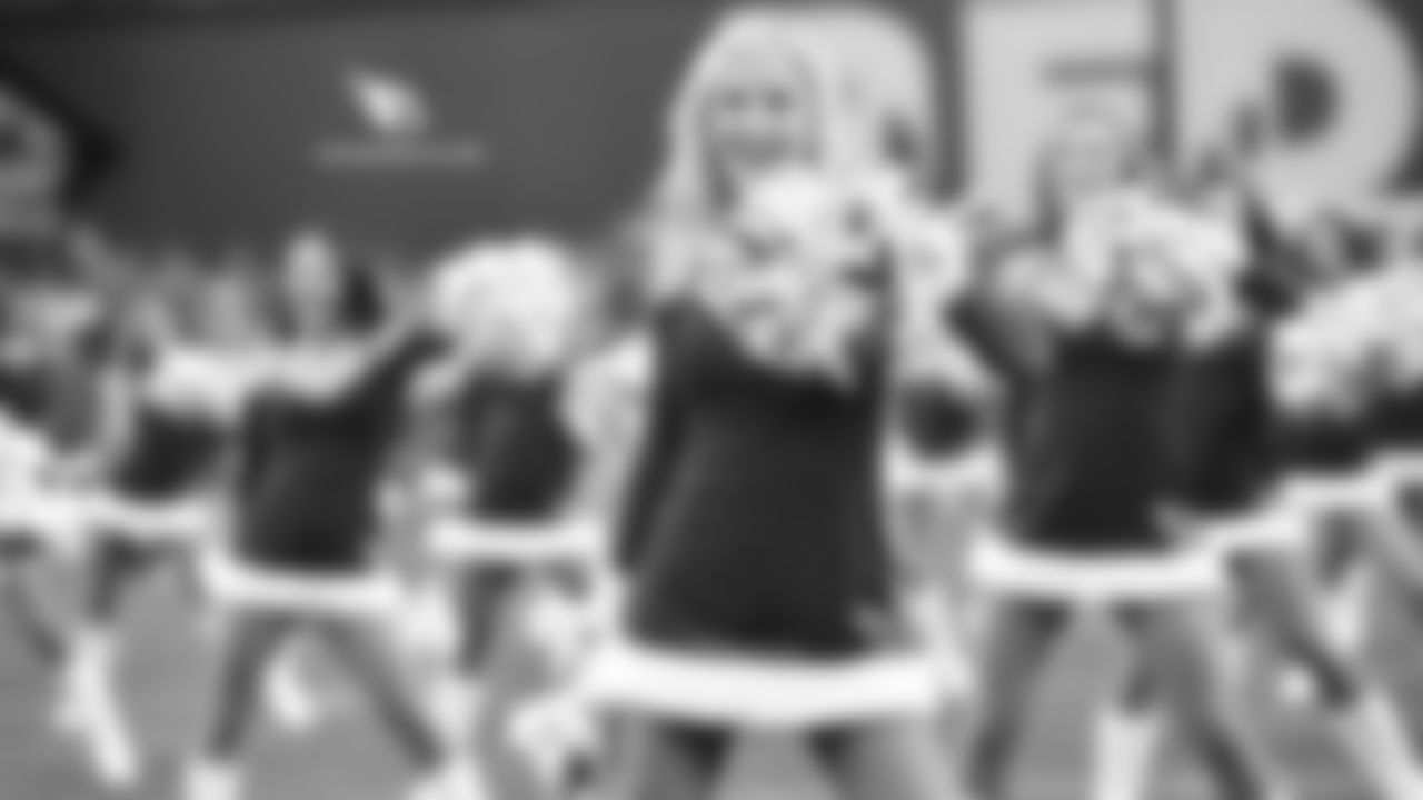 Images of Cardinals cheerleader Coley from the 2018 season