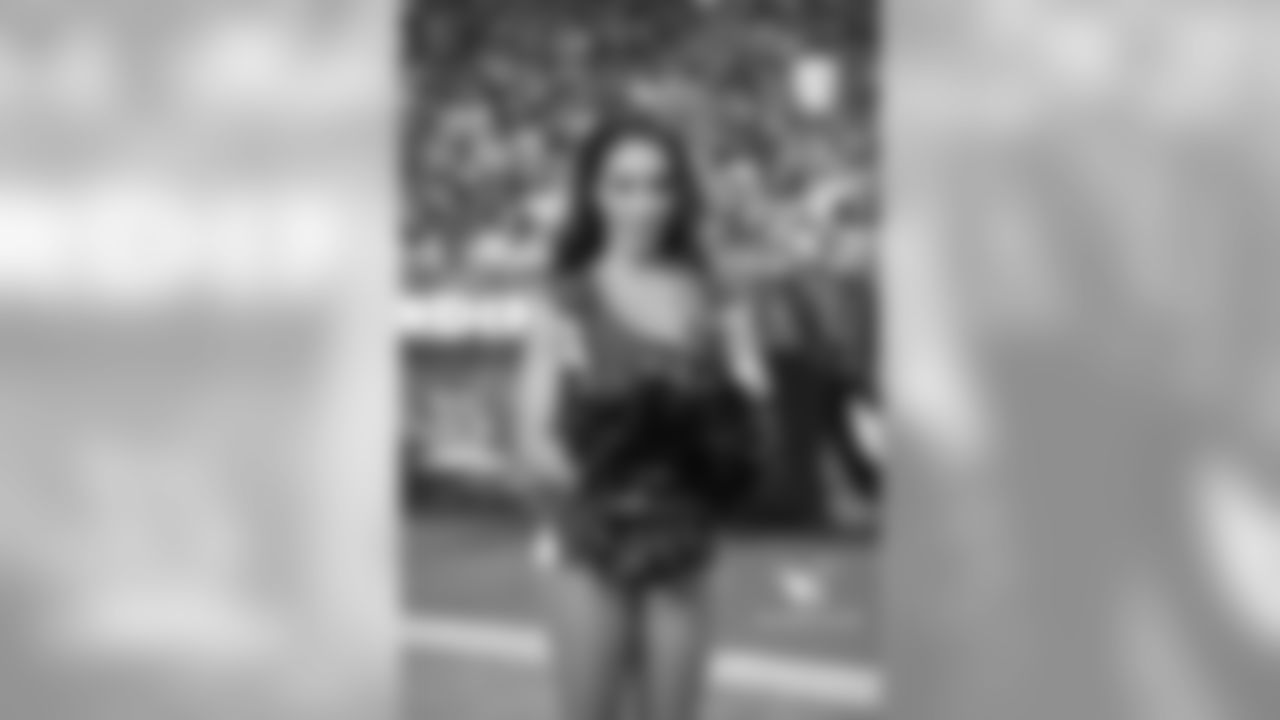 Images of Cardinals cheerleader Darian from the 2018 season