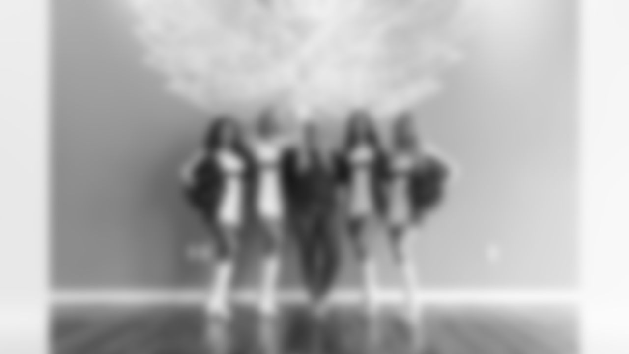 The Arizona Cardinals Cheerleaders deliver food to Elevate Yoga & Wellness as part of Women's History Month on Sunday, March 5, 2023 in Phoenix, AZ.
