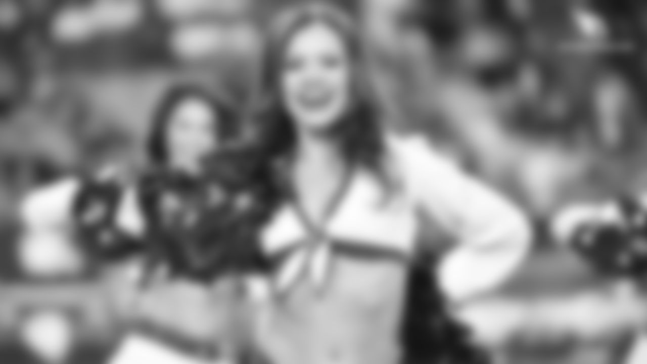 Images of Cardinals cheerleader Brittni during the 2018 season