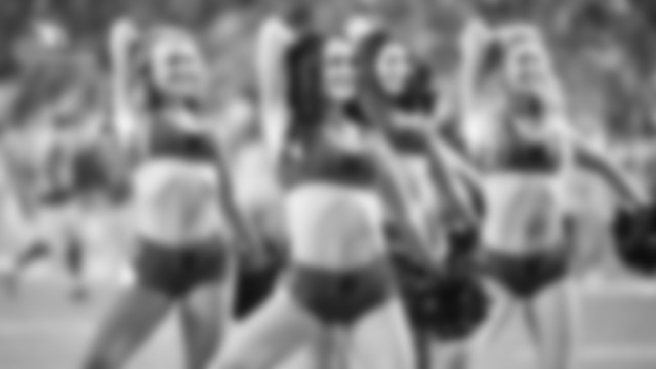 Images of Cardinals cheerleader Shae from the 2018 season