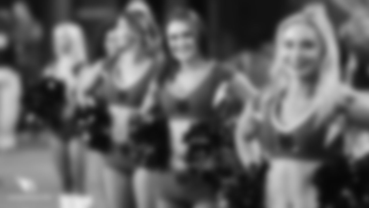 Images of Cardinals cheerleader Nikki during the 2018 season