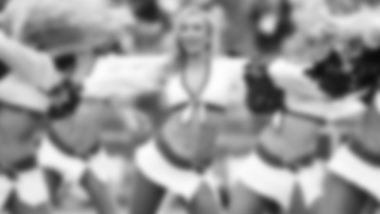 Images of Cardinals cheerleader Savannah during the 2019 season