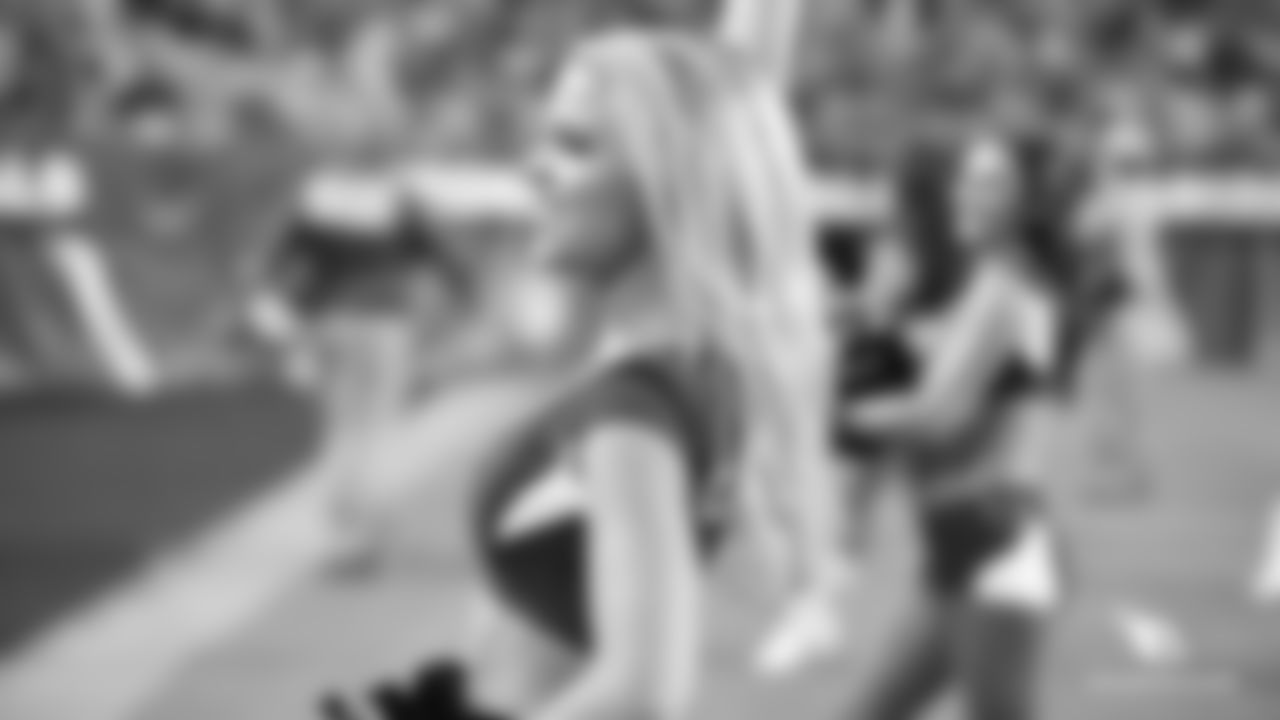 Images of Cardinals cheerleader Darby during the 2018 season