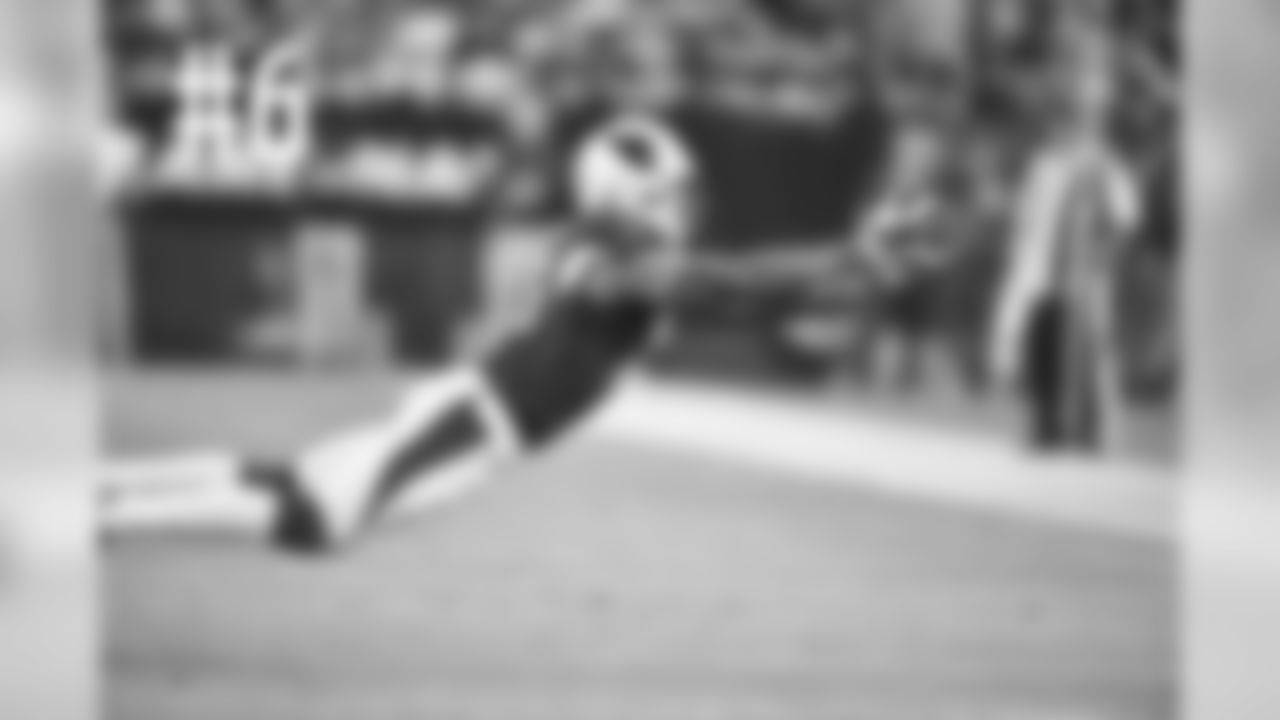 WR Michael Floyd stretches out for a pass