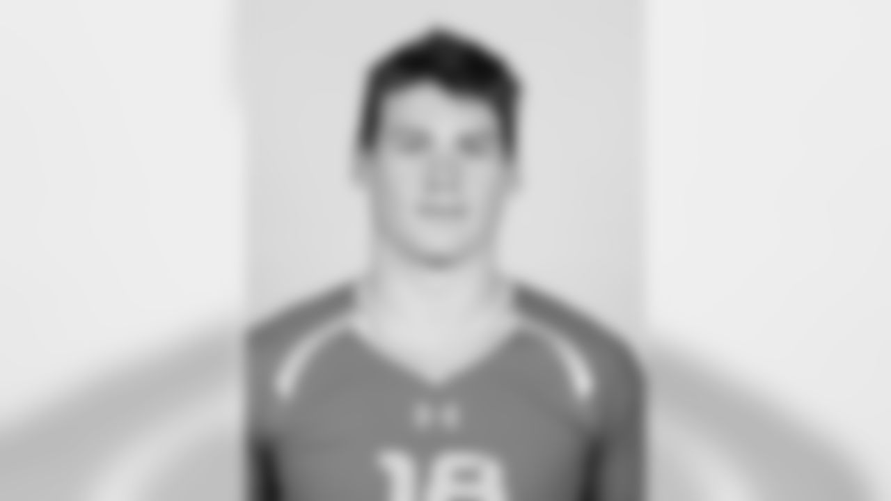 A mug shot of Niklas at the NFL Scouting combine on Feb. 20, 2014