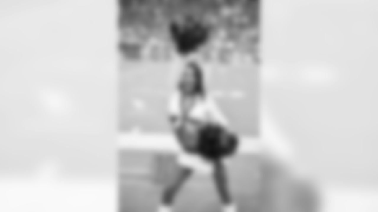 Images of Cardinals cheerleader Angelica from the 2018 season