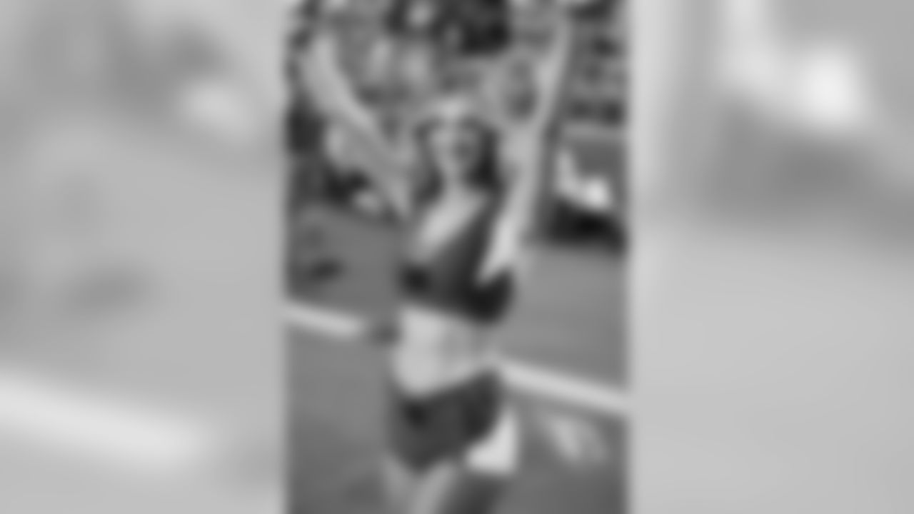 Images of the Cardinals cheerleaders during Thursday's preseason game against the Oakland Raiders