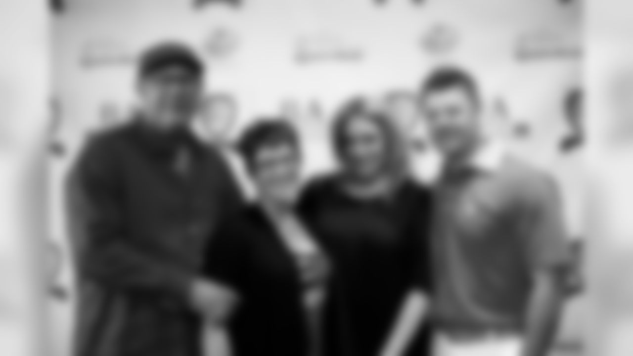 Bruce Arians and Christine Arians with their son Jake and his wife Traci. (Mo Davis)
