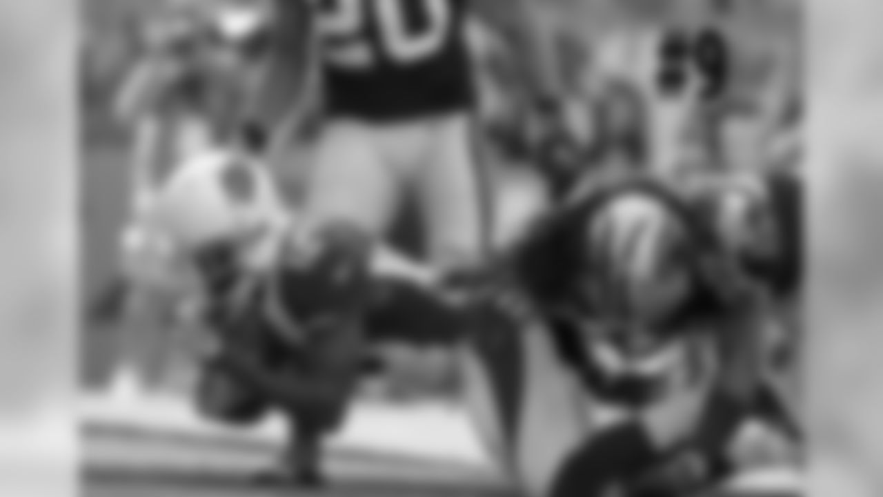 WR John Brown catches a touchdown pass