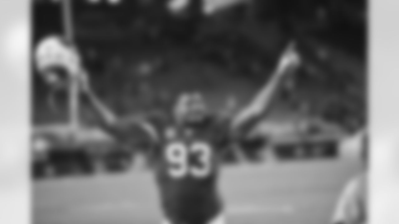 DE Calais Campbell following the home win over the Rams