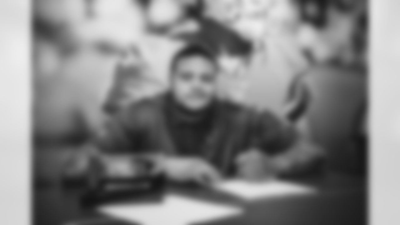 Seventh-round OL Marquis Hayes