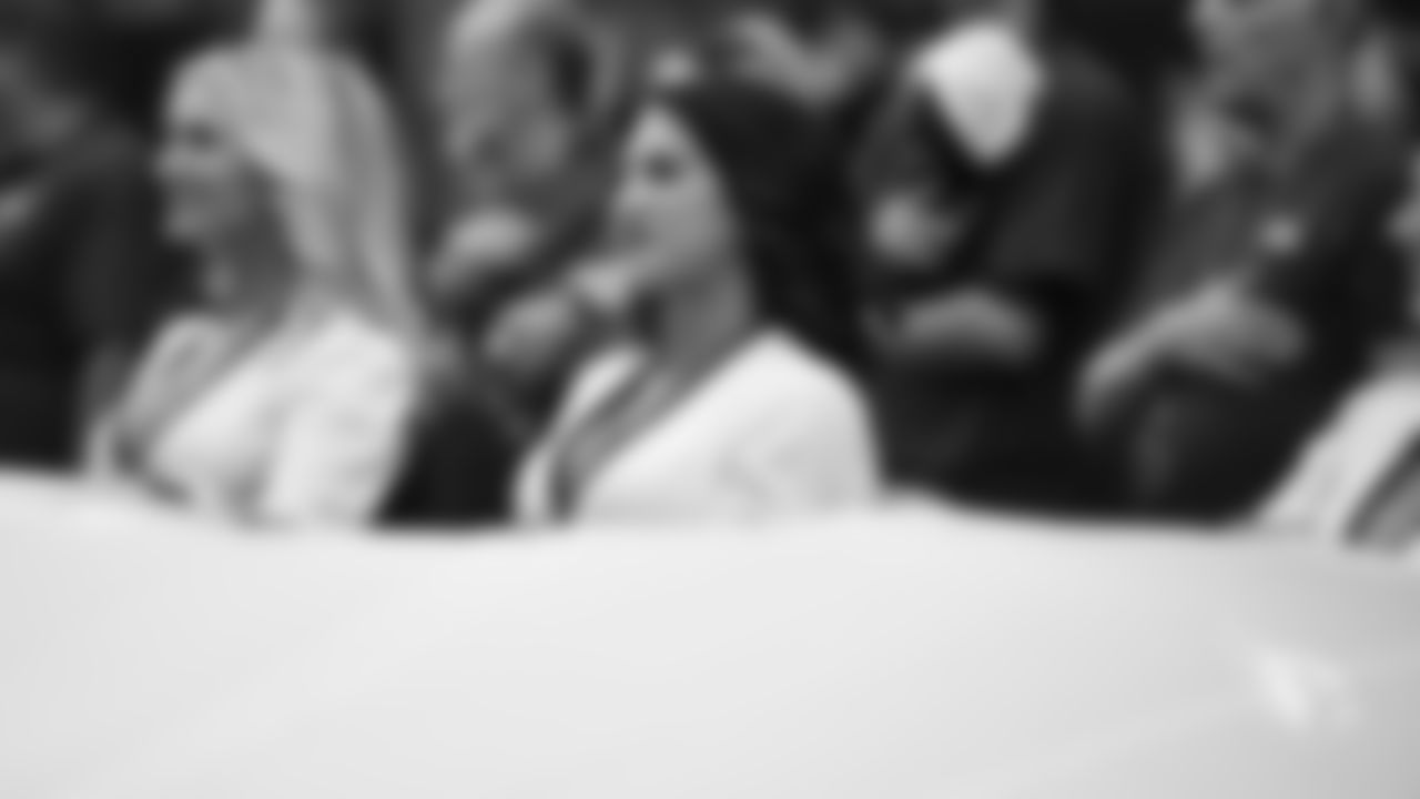 Images of Cardinals cheerleader Angelica during the 2019 season