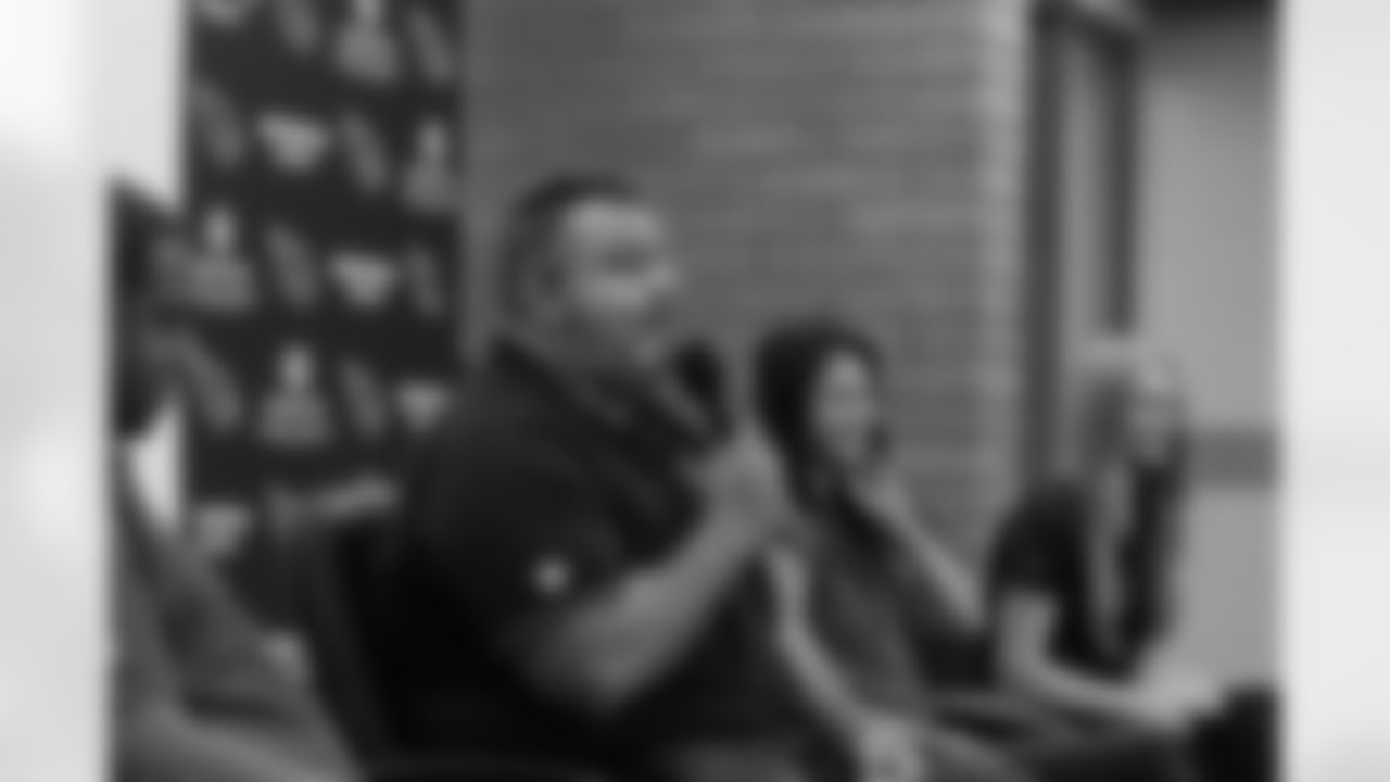 The Arizona Cardinals hosted 100 students from ICAN for a Cardinals Career Day that included a front office panel at the Dignity Health Arizona Cardinals Training Center and STEAM educational labs at Main Event with Cardinals Cheerleaders and Big Red.