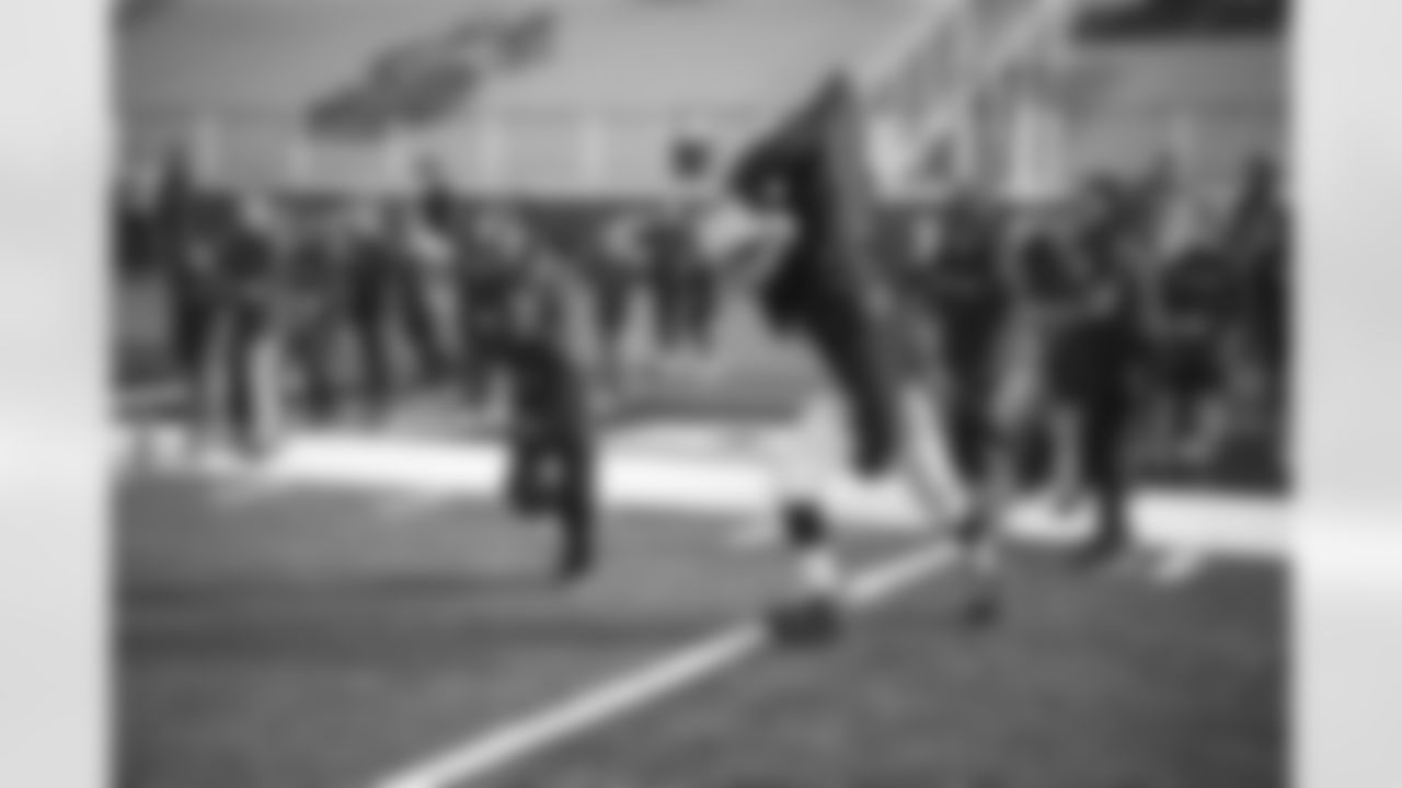 The Arizona Cardinals and State Farm host a Youth Football Camp for elementary students at Mountain Pointe High School on Tuesday, December 6, 2022 in Tempe, AZ.