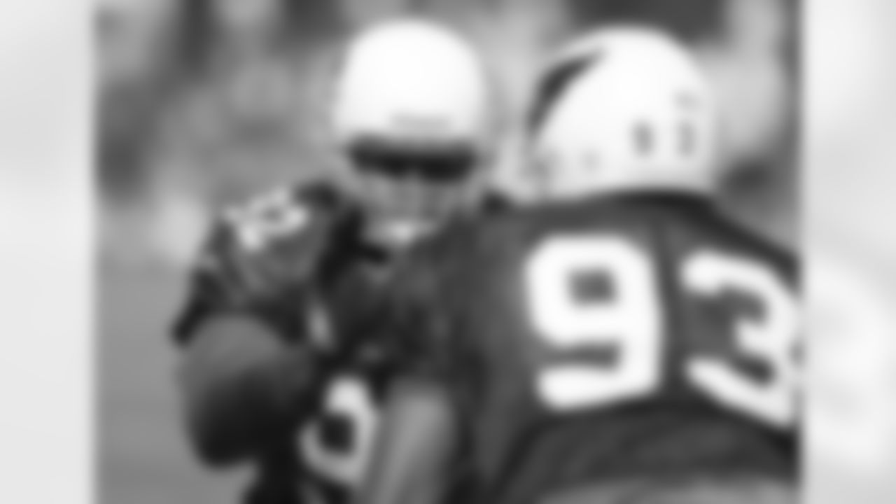 Bertand Berry and Calais Campbell, Photo by Peter Vander Stoep