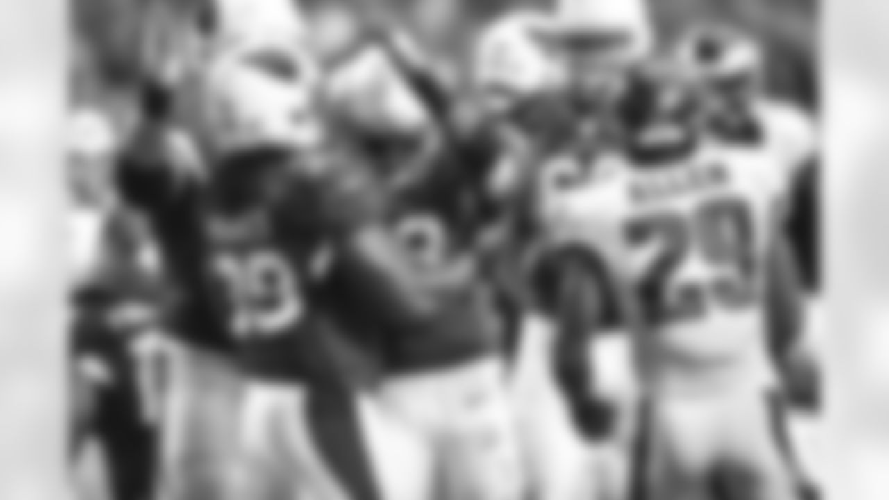 RB Andre Ellington after an early score against the Eagles