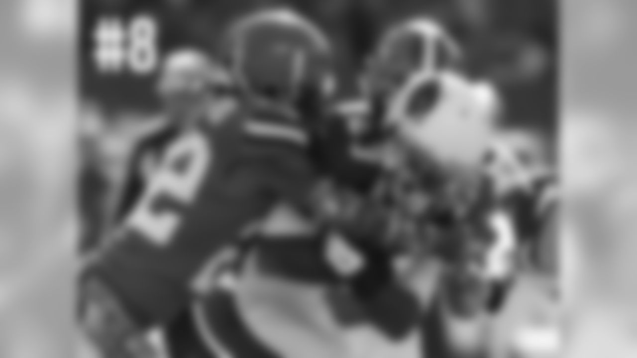 Running back Chris Johnson fights for yardage