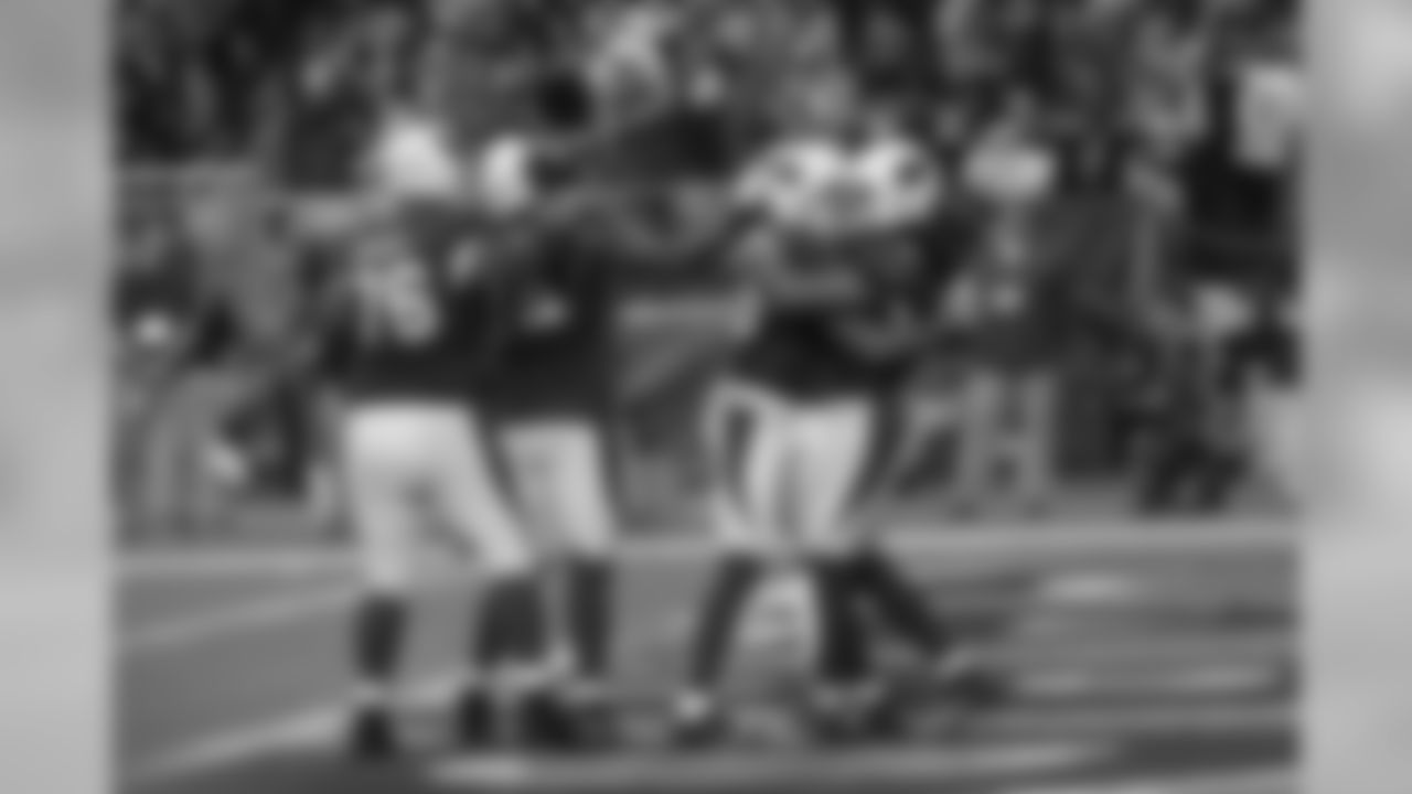 WR Michael Floyd celebrates his touchdown in the third quarter