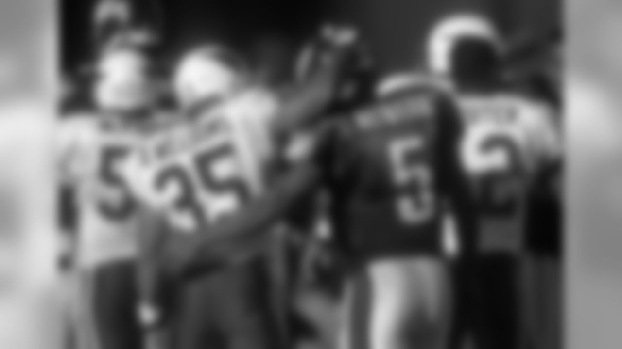 2000: CB Aeneas Williams with Eagles QB Donovan McNabb