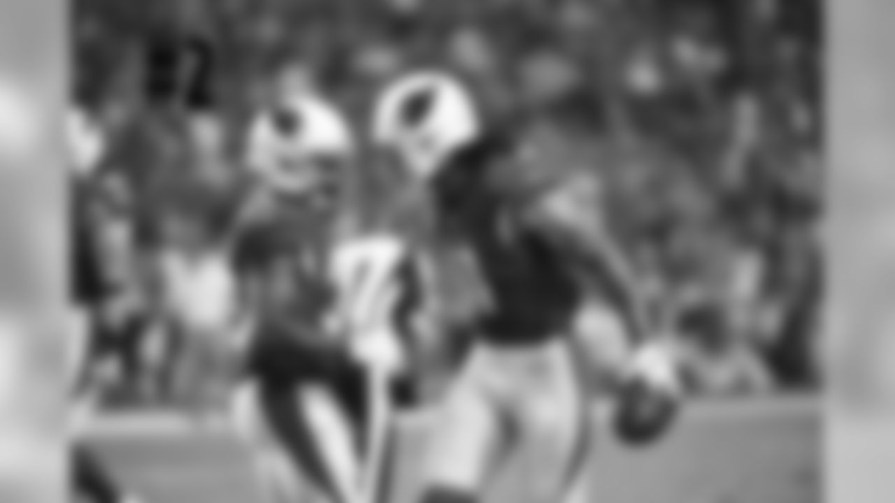 WR Larry Fitzgerald (right) and RB Kerwynn Williams celebrate a score