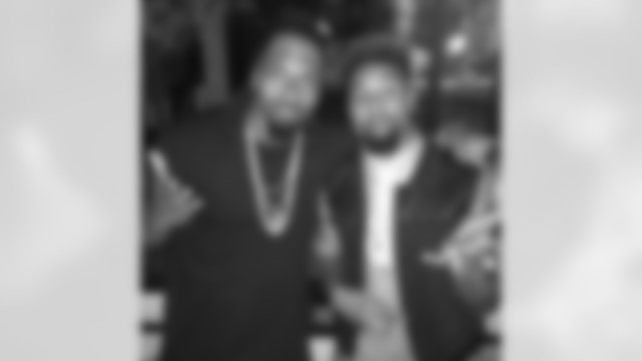 DT Darnell Dockett (@dockett90) with Giants WR Odell Beckham, Jr.