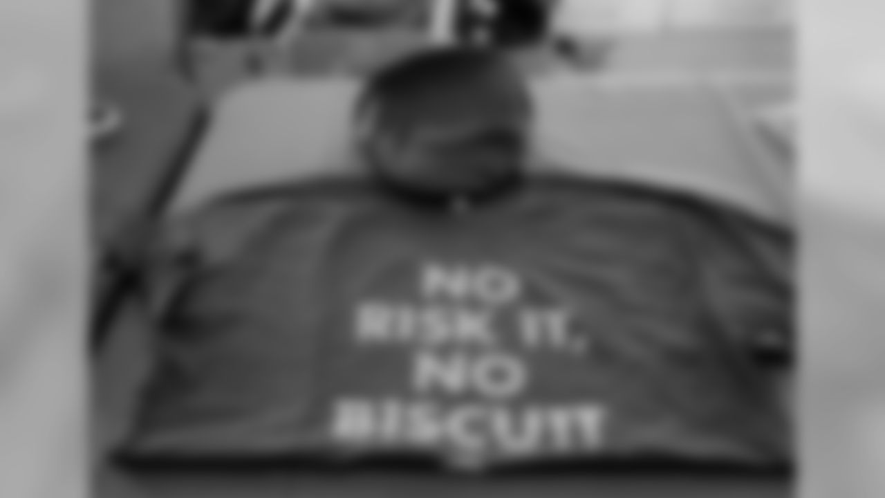"No Risk It, No Biscuit"