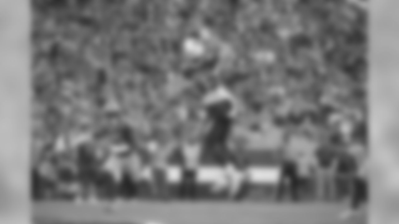Cardinals TE Dan Arnold makes a touchdown grab.