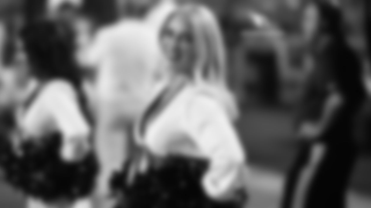 Images of Cardinals cheerleader Ashley from the 2018 season