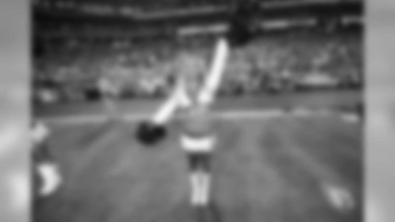 Images of the Cardinals cheerleaders during Thursday's preseason opener