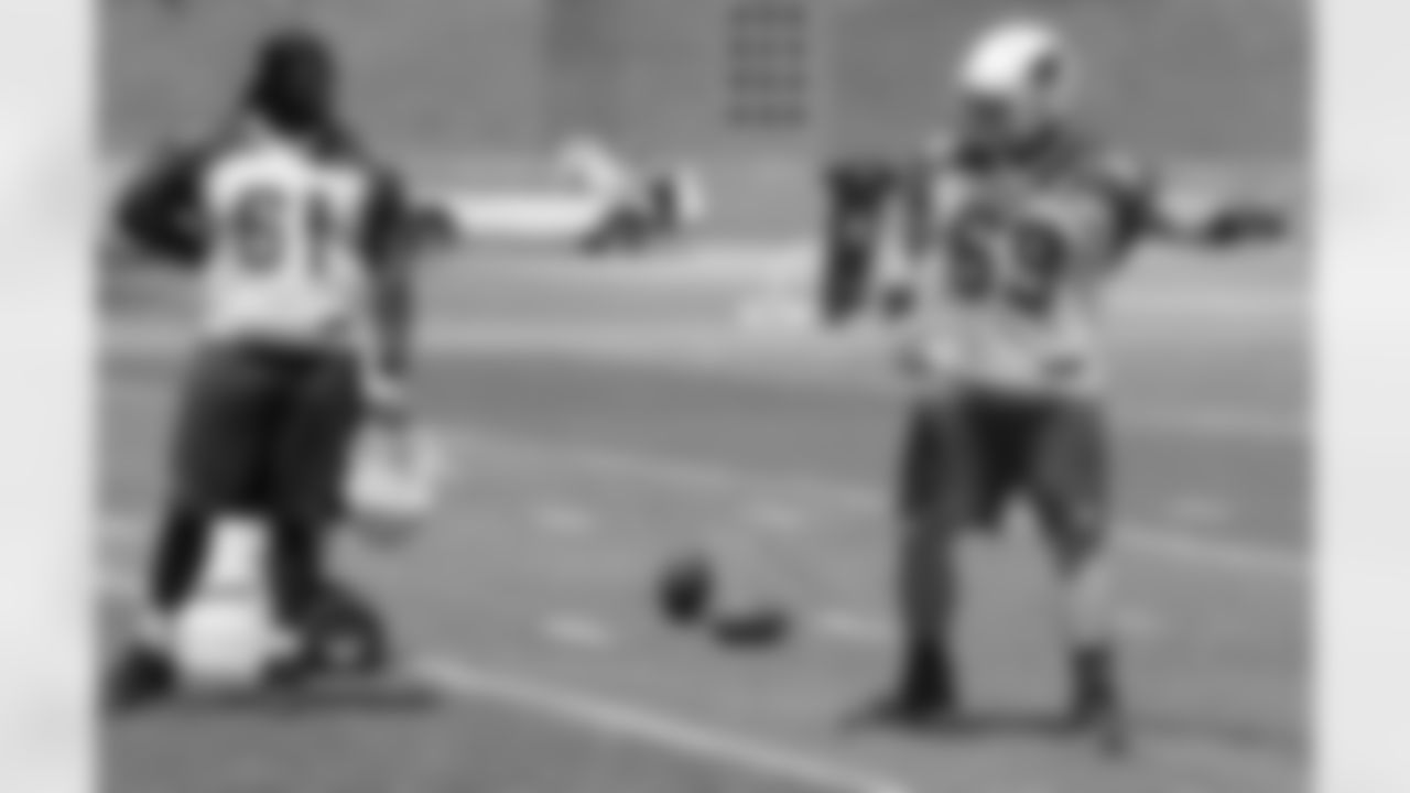 Vet Mike Gibson gives some pointers to Jonathan Cooper