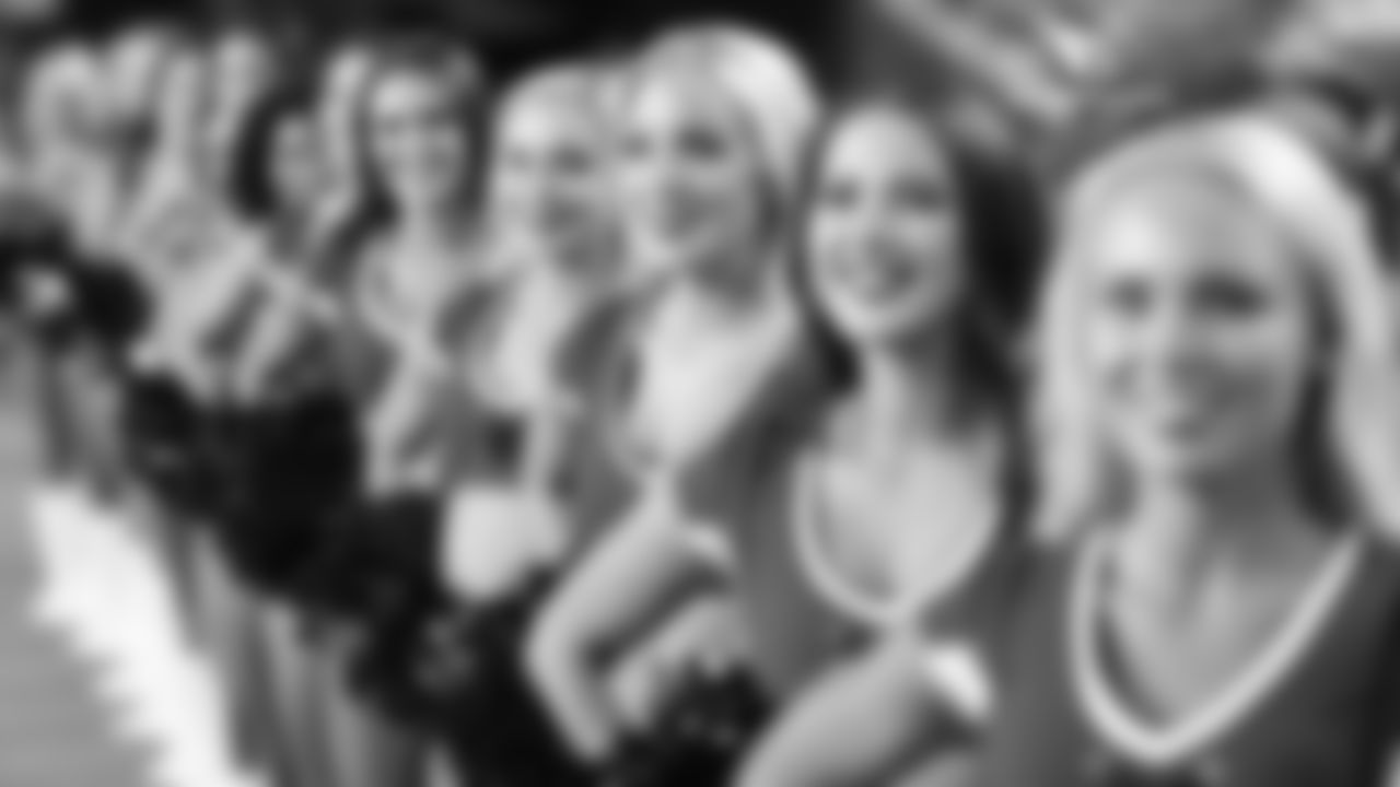 Images of Cardinals cheerleader Melody from the 2018 season