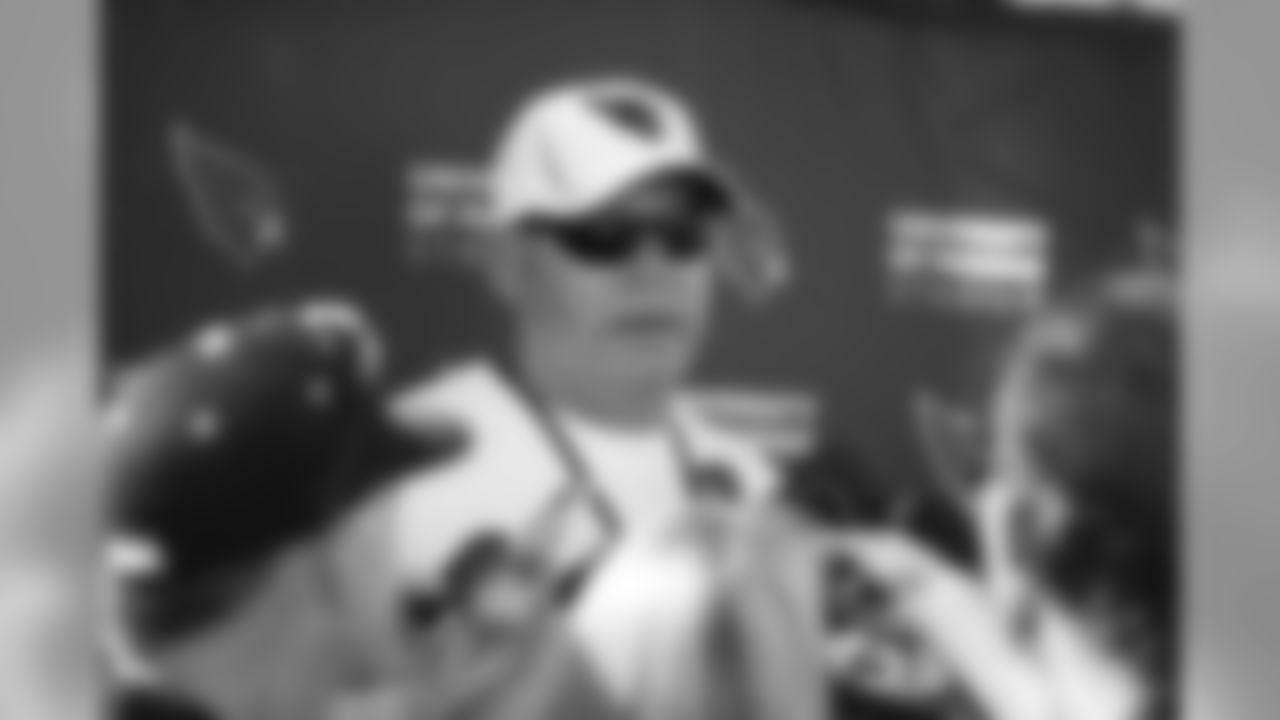 Bruce Arians meets the media