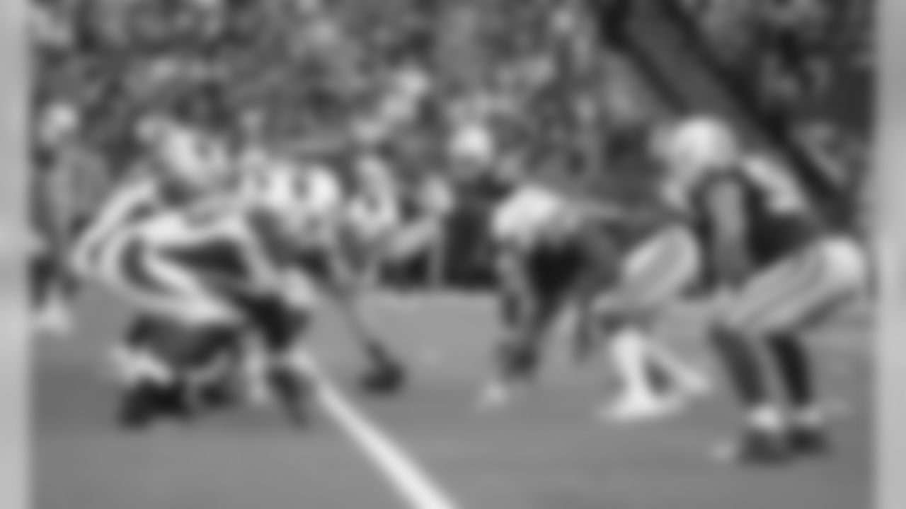 Line of scrimmage before the snap