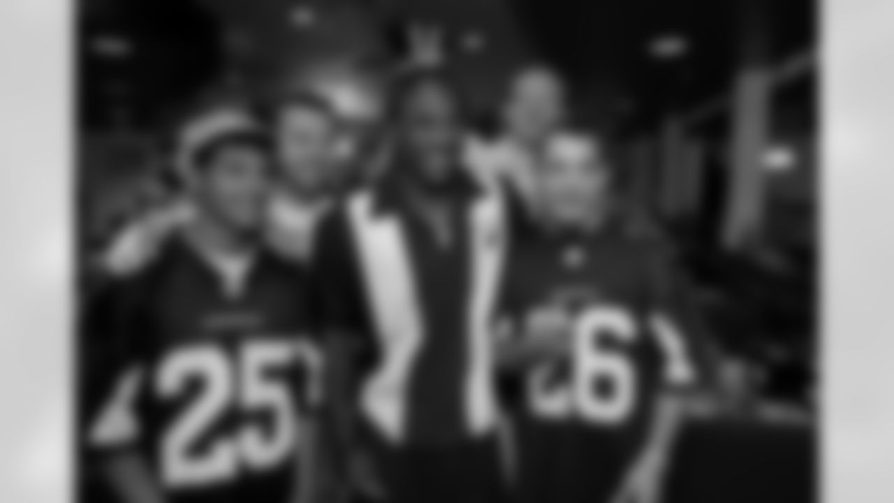 Patrick Peterson poses for a picture