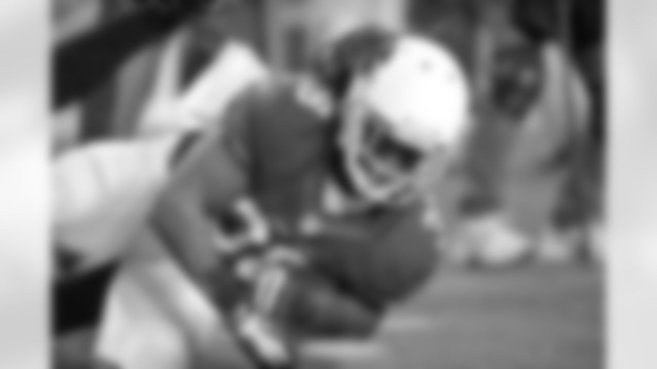 Week 7: RB Andre Ellington carries the ball against Seattle.