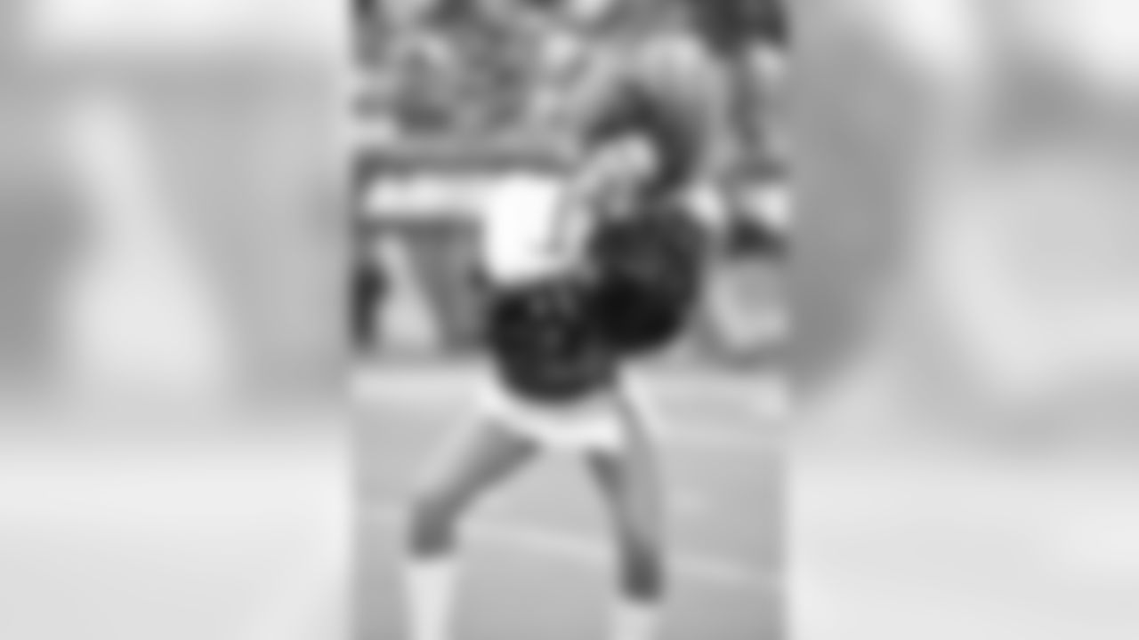 Images of Cardinals cheerleader Alexis from the 2018 season
