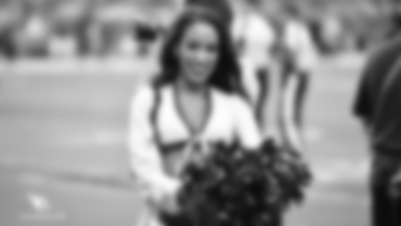 Images of Cardinals cheerleader Darian from the 2018 season