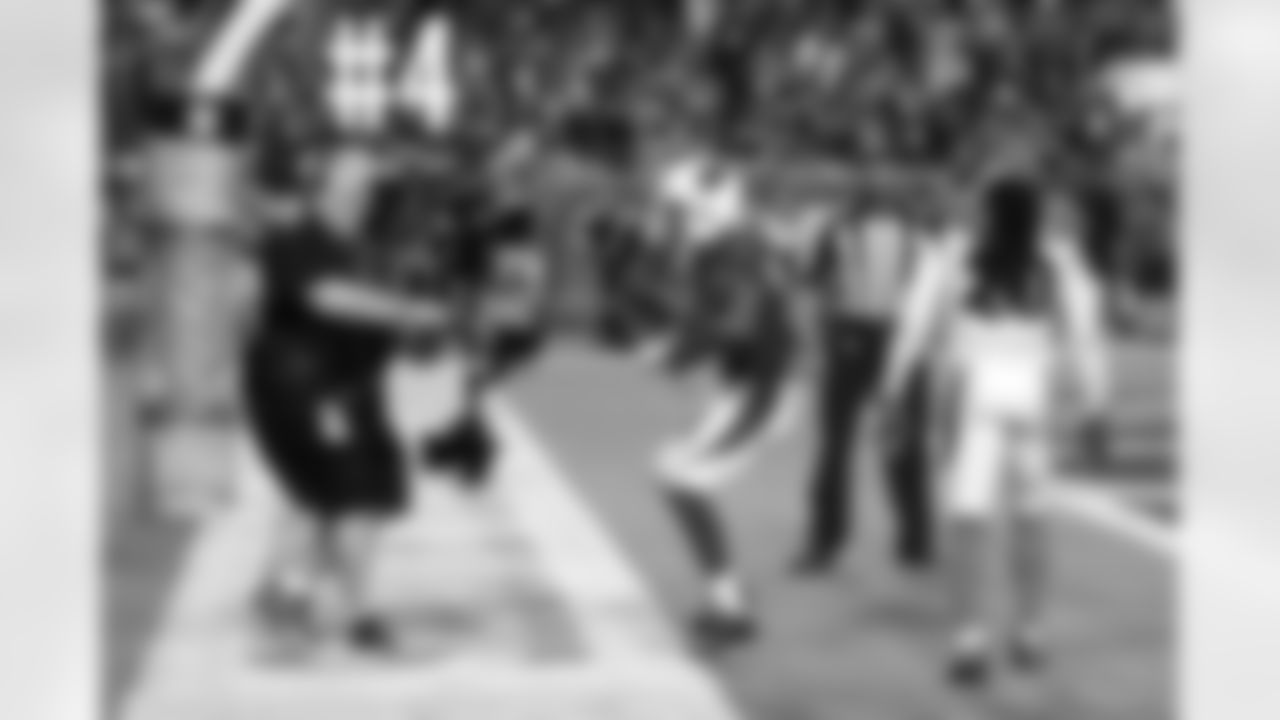WR John Brown celebrates his touchdown