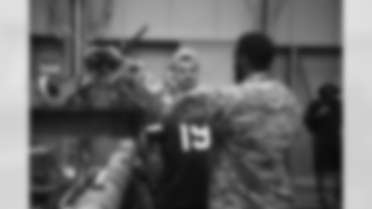 The Arizona Cardinals visit Luke Air Force Base on Tuesday, Nov. 1, 2022 in Glendale, AZ.