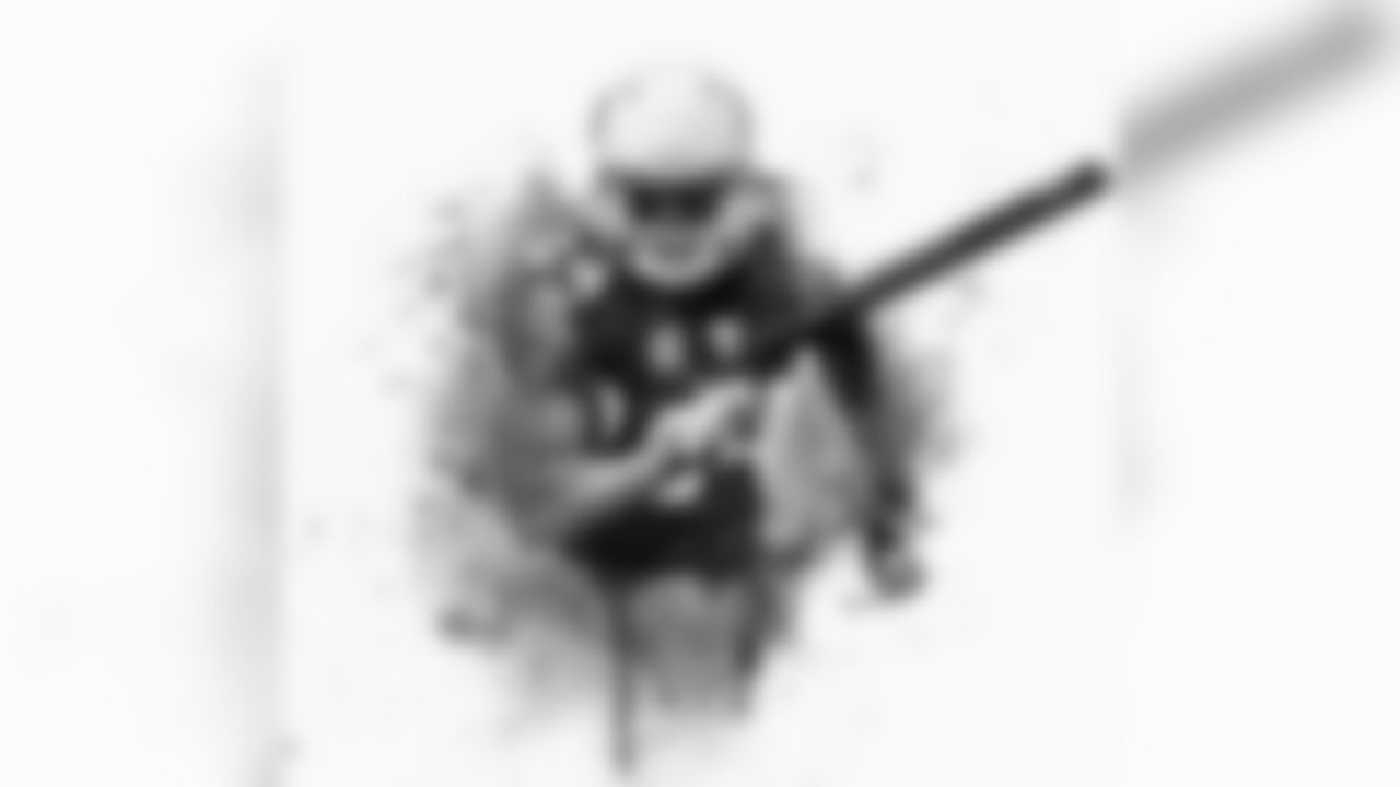 Adrian Wilson in paint