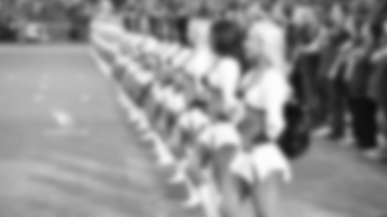 Images of the Cardinals cheerleaders during the Week 14 matchup against Detroit