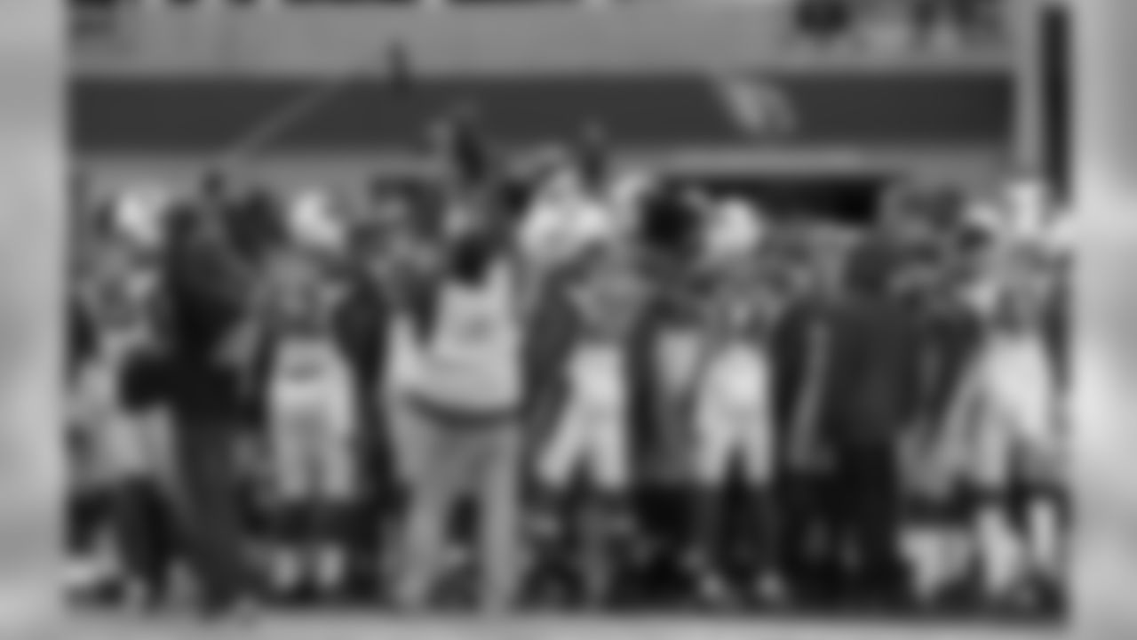 Huddle before the game
