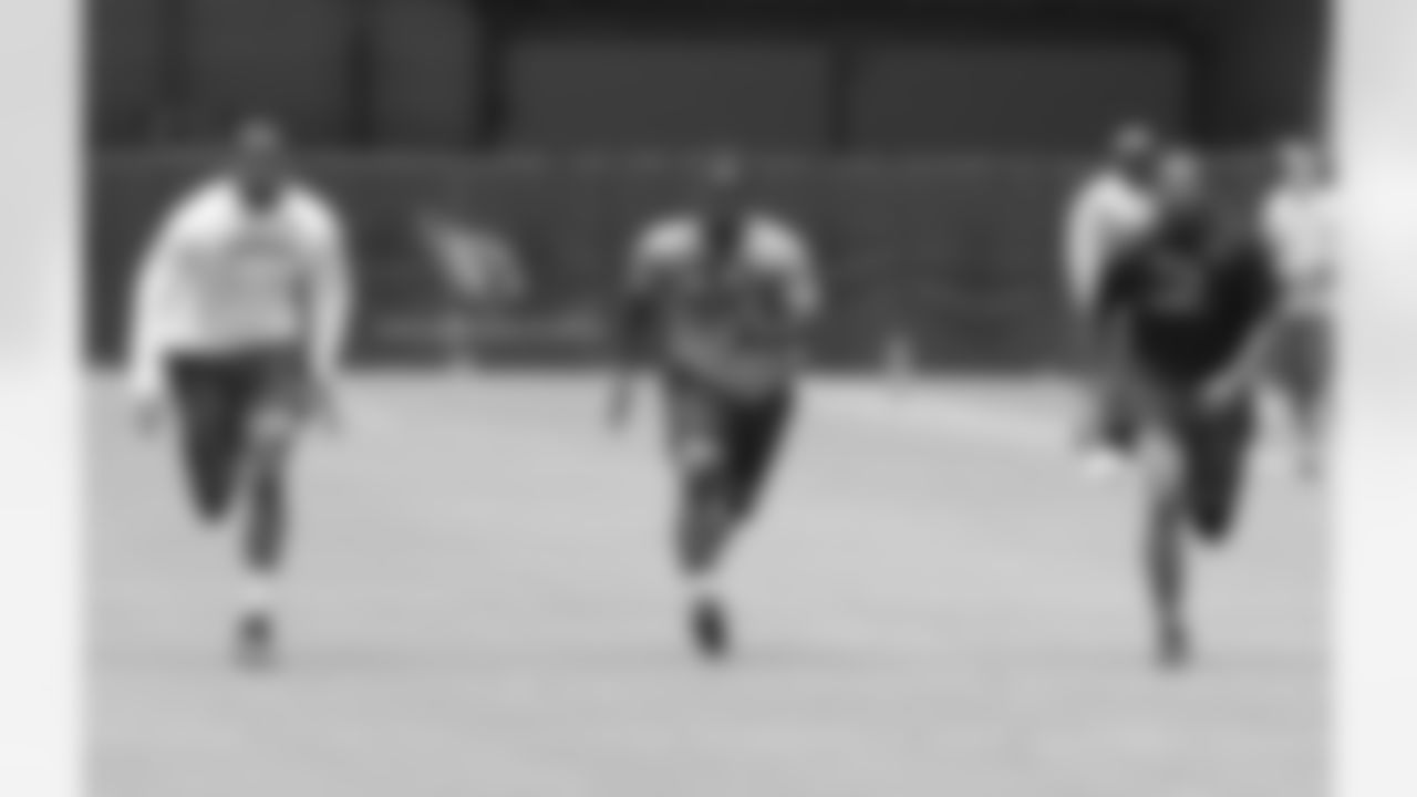 LBs Kareem Martin, Markus Golden and Jarvis Jones
